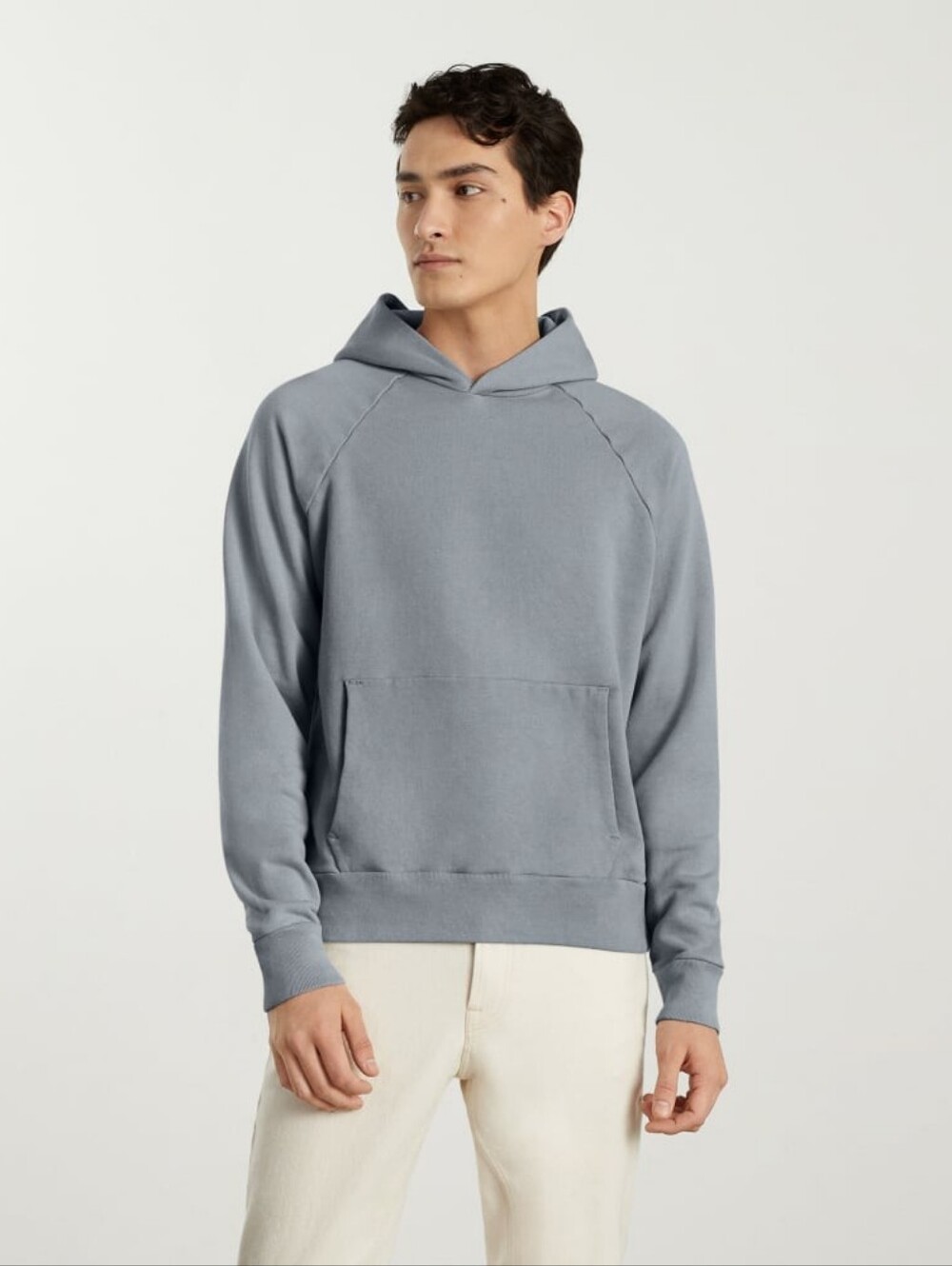NWT Everlane Grey Track Hoodie - Size Large
